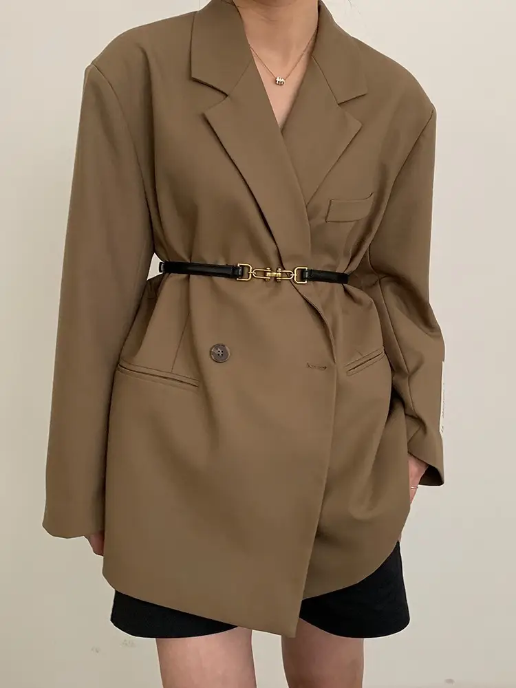 Women's Adjustable Horseshoe Belt for Suit Coat — feature 8