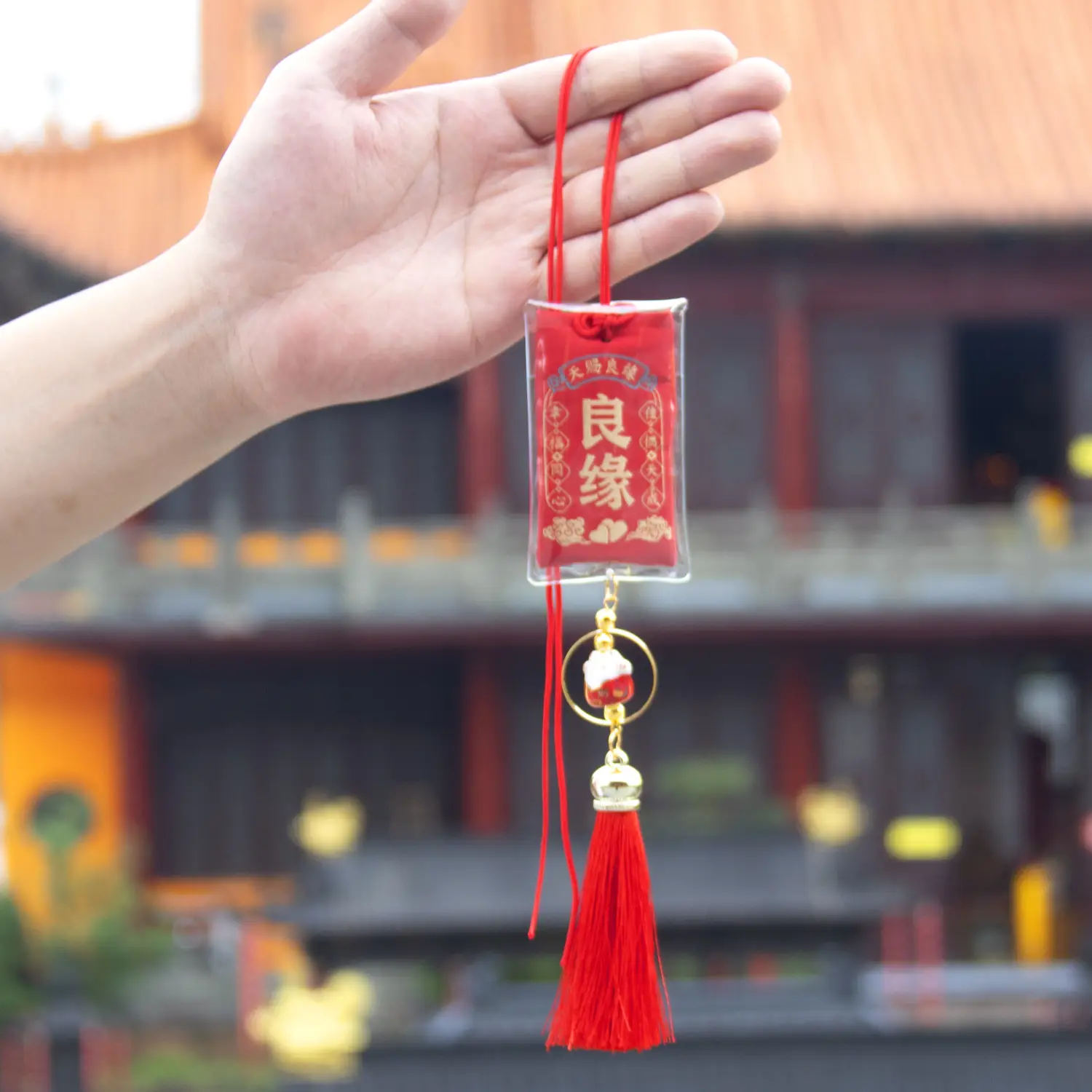 Lucky Tassel Bag with Prayer Body & Protection - Image 14