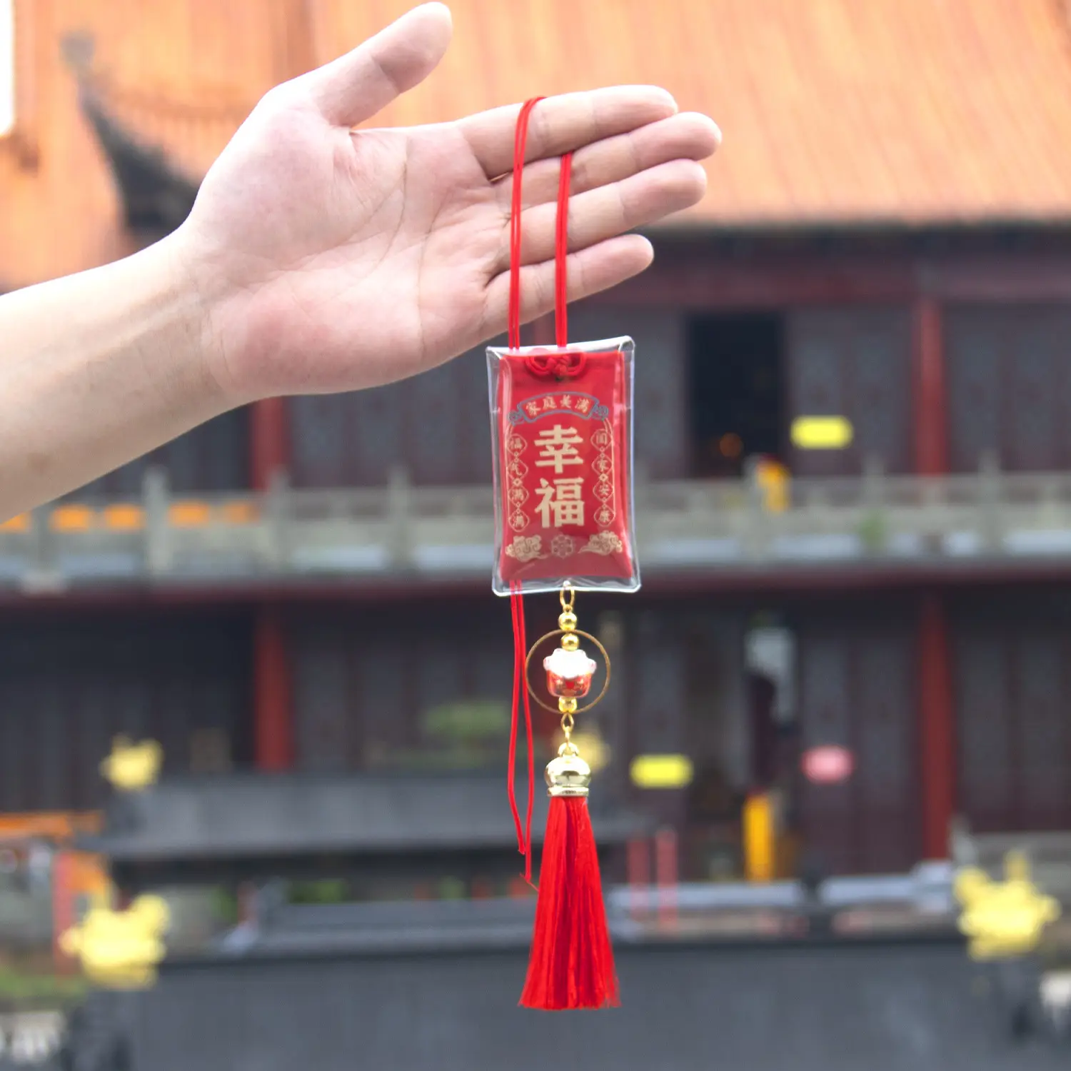 Lucky Tassel Bag with Prayer Body & Protection - Image 15