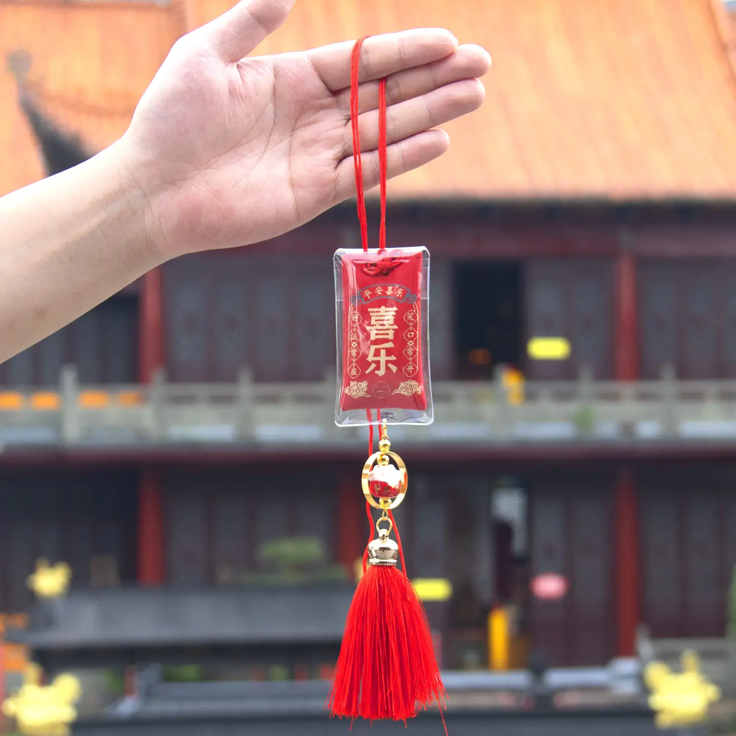 Lucky Tassel Bag with Prayer Body & Protection - Image 16