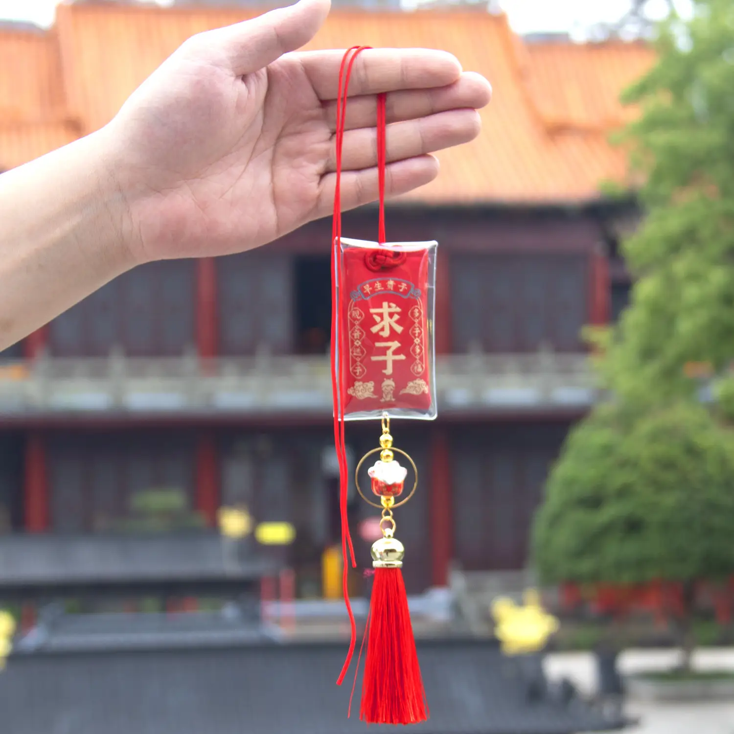 Lucky Tassel Bag with Prayer Body & Protection - Image 17