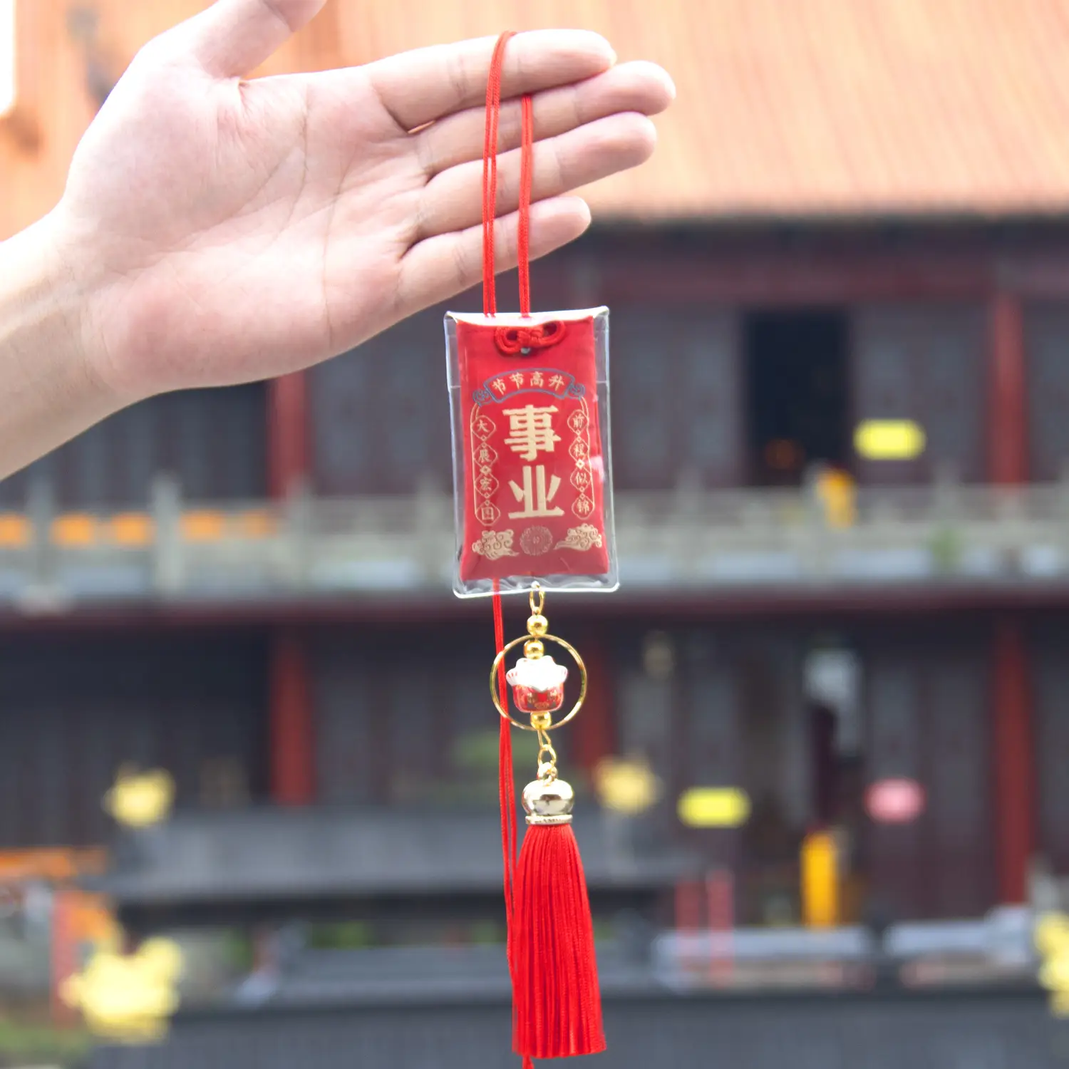 Lucky Tassel Bag with Prayer Body & Protection - Image 20