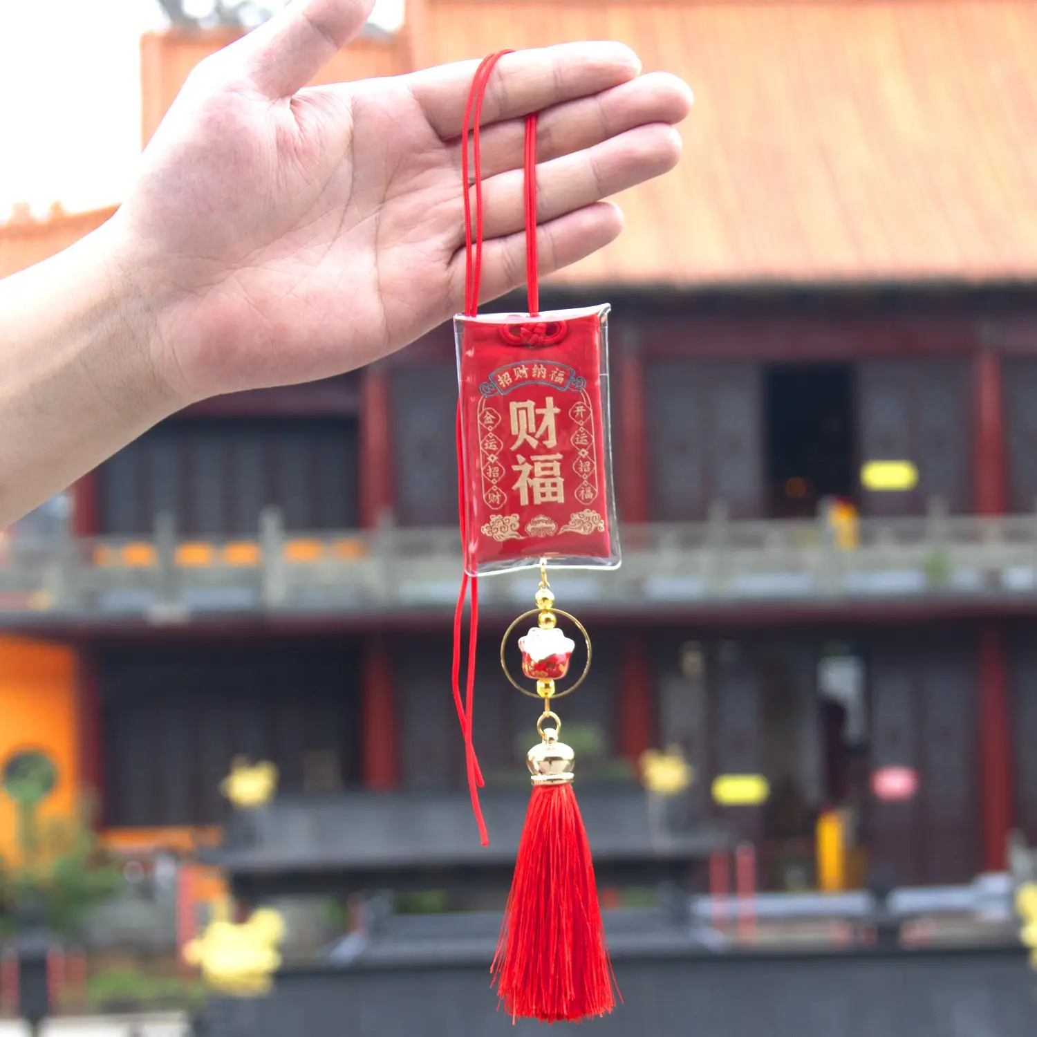Lucky Tassel Bag with Prayer Body & Protection - Image 22