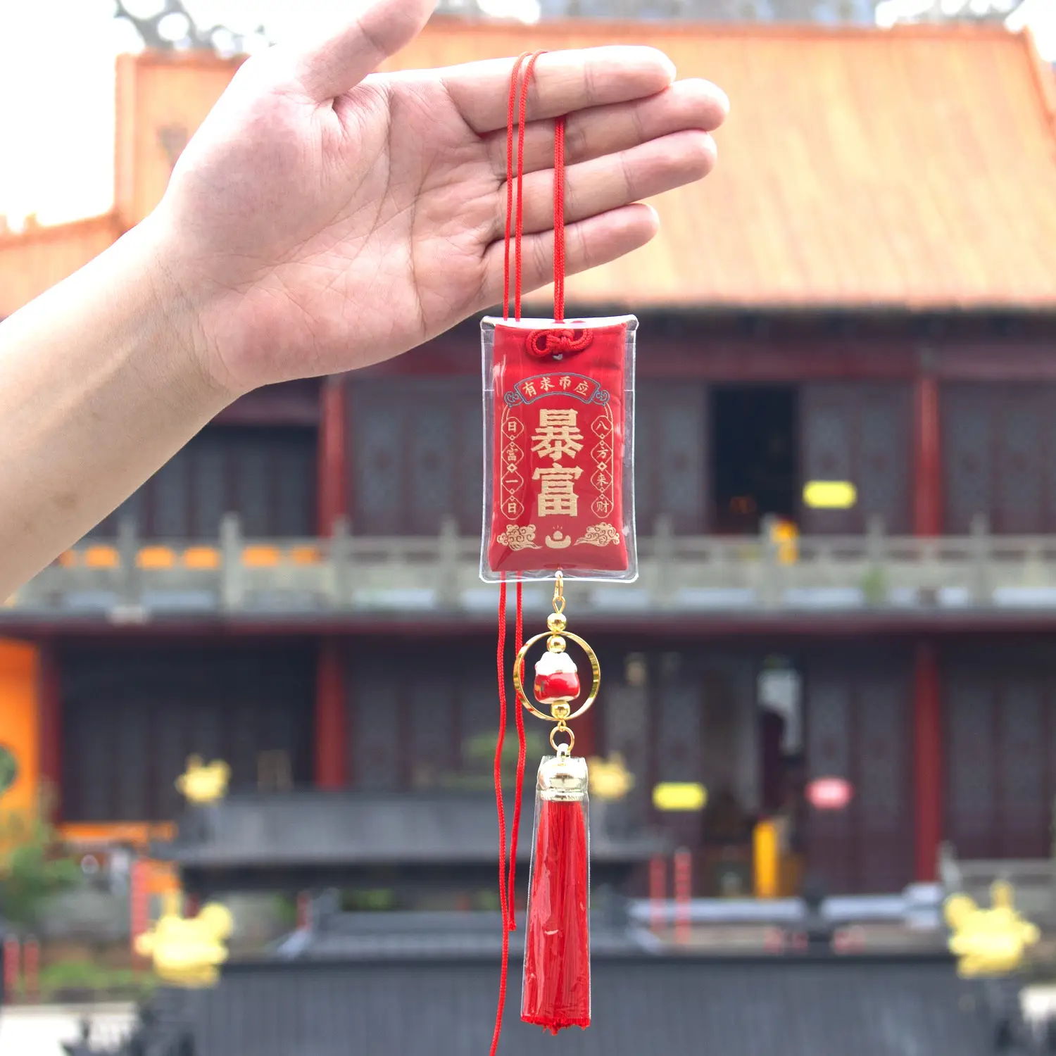 Lucky Tassel Bag with Prayer Body & Protection - Image 23