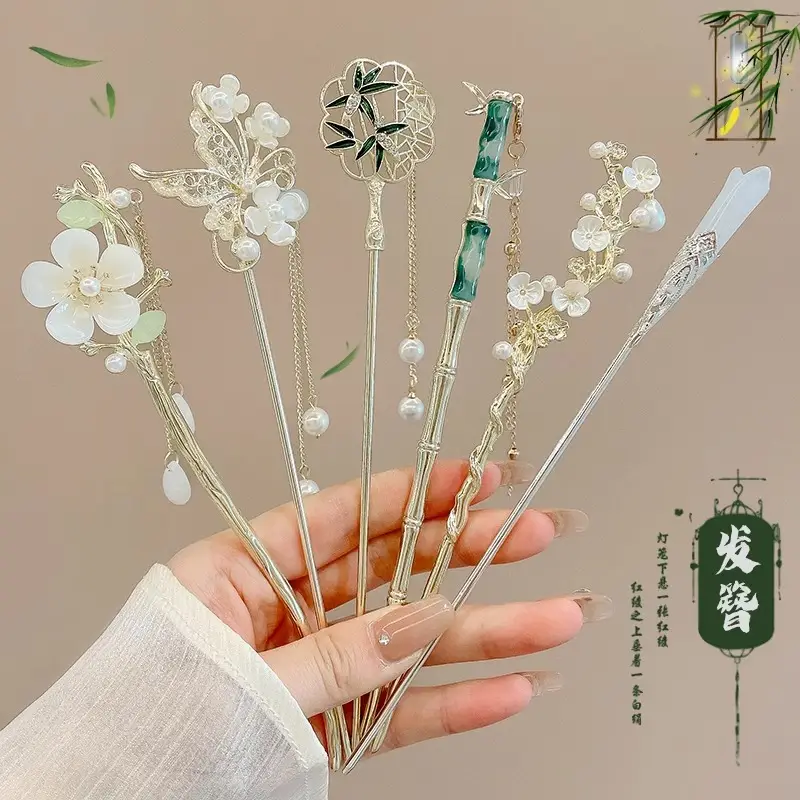 New Chinese Style Hairpin Antique Style Hanfu Hairpin - Image 104