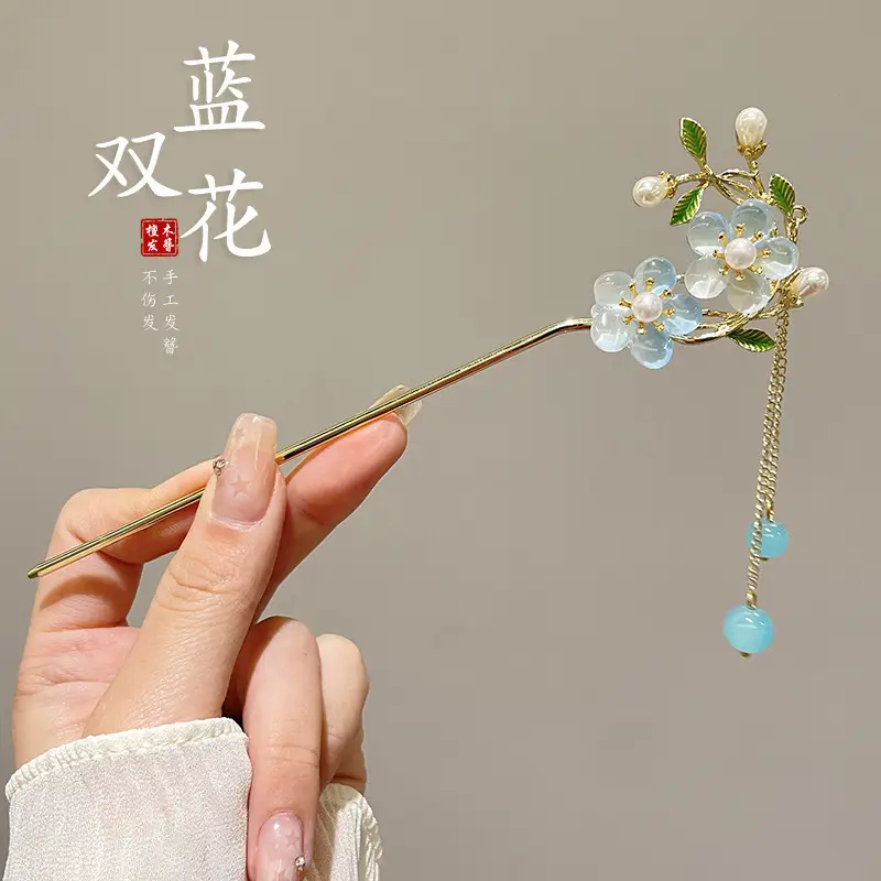 New Chinese Style Hairpin Antique Style Hanfu Hairpin - Image 4