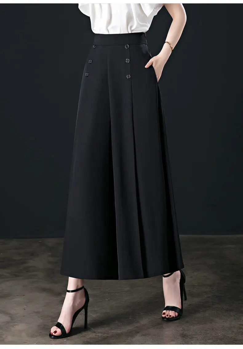 Women's Wide Leg Pants with High Waist Cut 2023 — feature 15