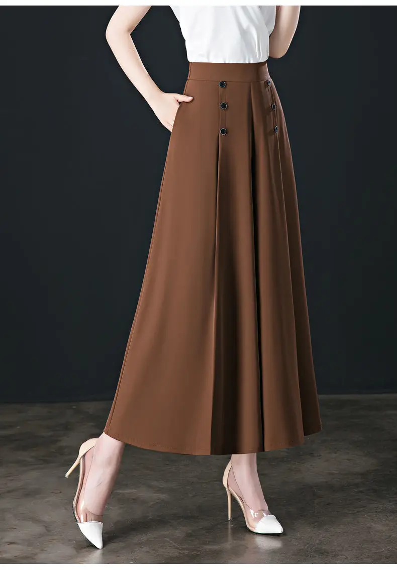 Women's Wide Leg Pants with High Waist Cut 2023 — feature 2