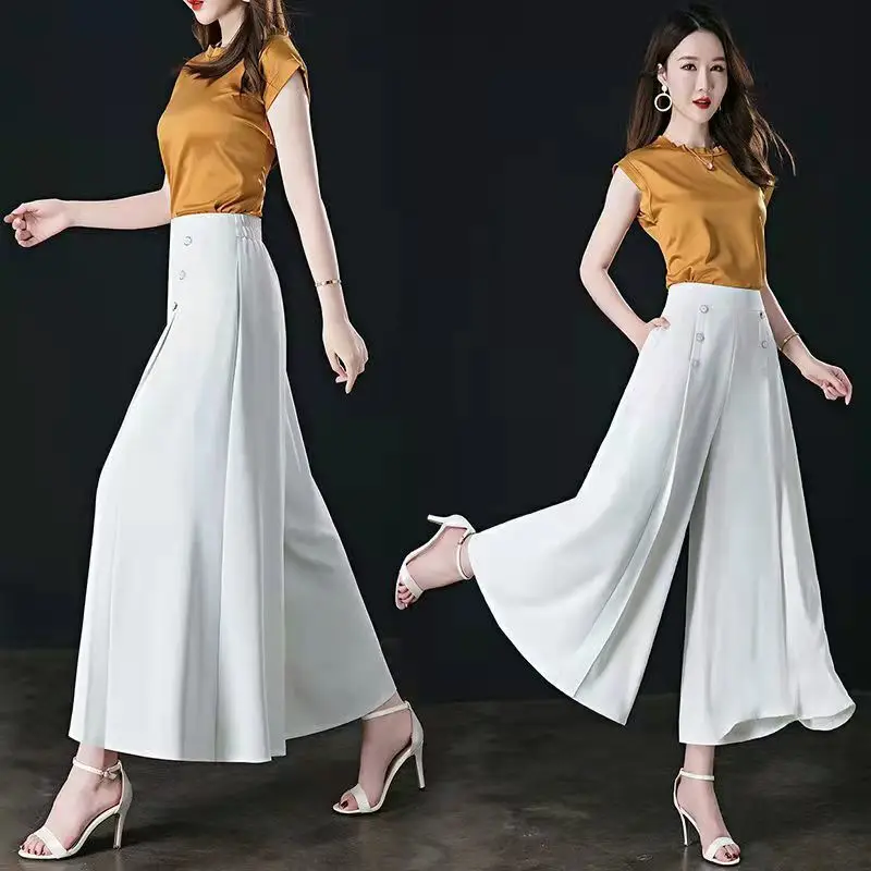 Women's Wide Leg Pants with High Waist Cut 2023 — feature 23