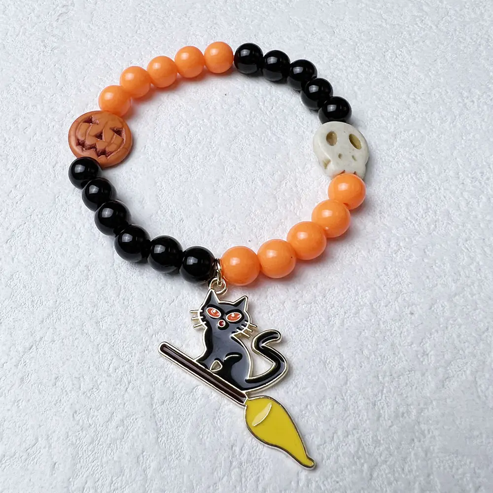 Halloween Ghost Pumpkin Bracelet for Girls - Image 2