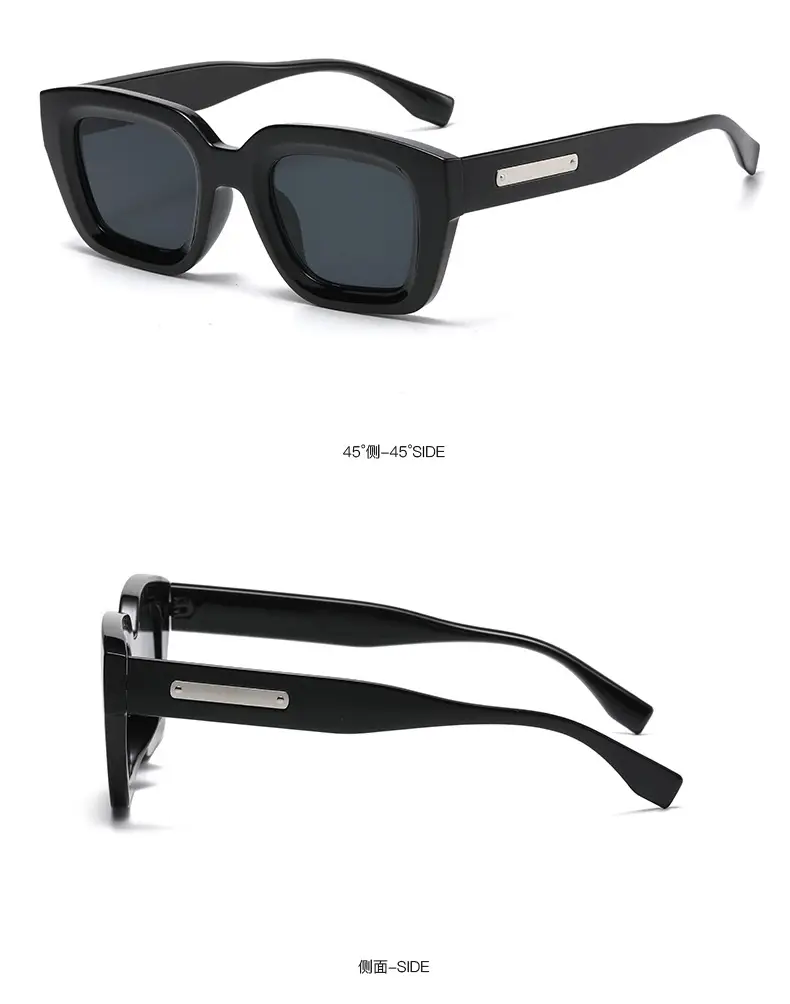 New Fashion Cross-border Sunglasses Black Telescopic — feature 11