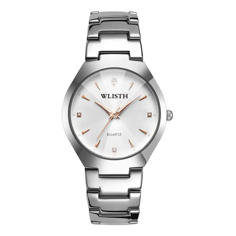 Couple Watches Stainless Steel Quartz Men Women