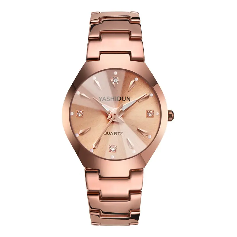 Couple Watches Stainless Steel Quartz Men Women