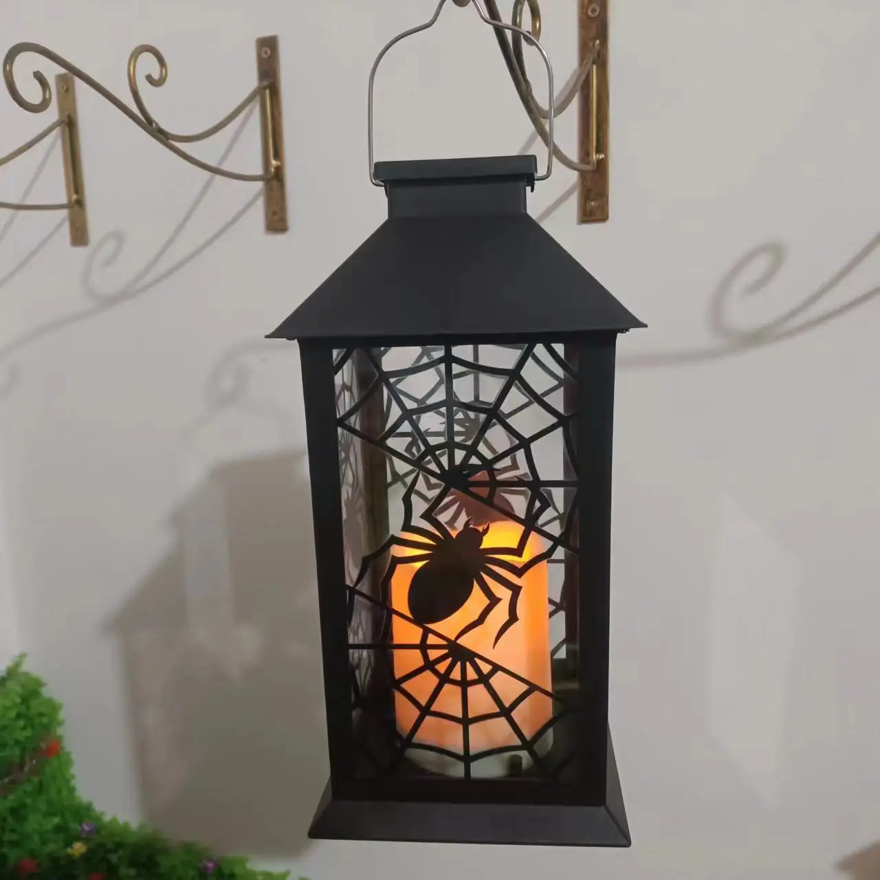 Solar Wind Lamp Candle Palace Lantern Retro Atmosphere — feature 10