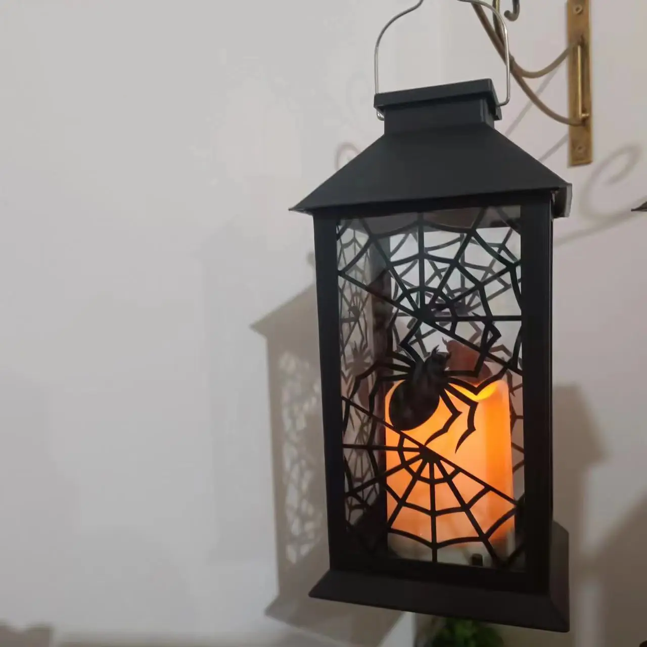 Solar Wind Lamp Candle Palace Lantern Retro Atmosphere — feature 6