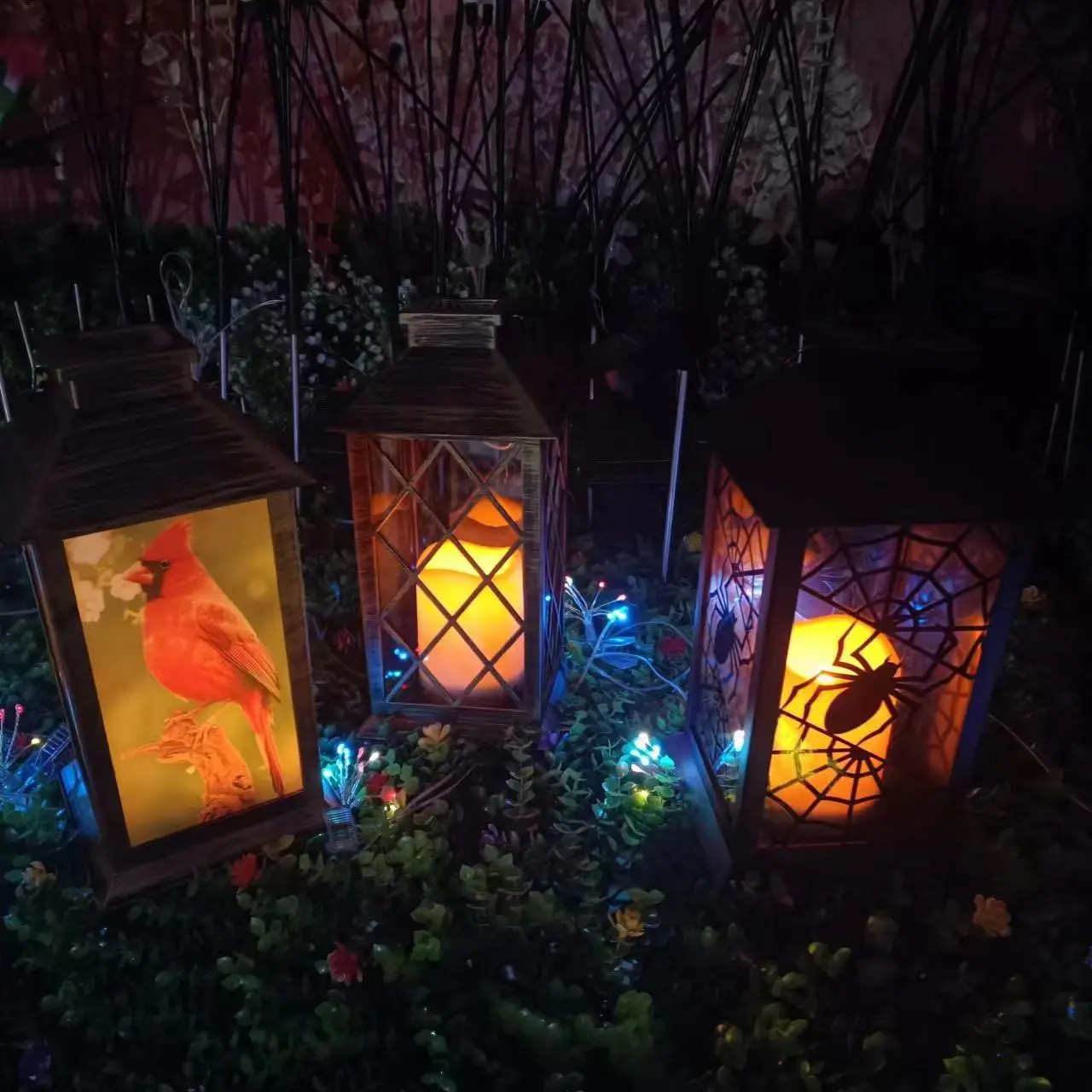 Solar Wind Lamp Candle Palace Lantern Retro Atmosphere — feature 8