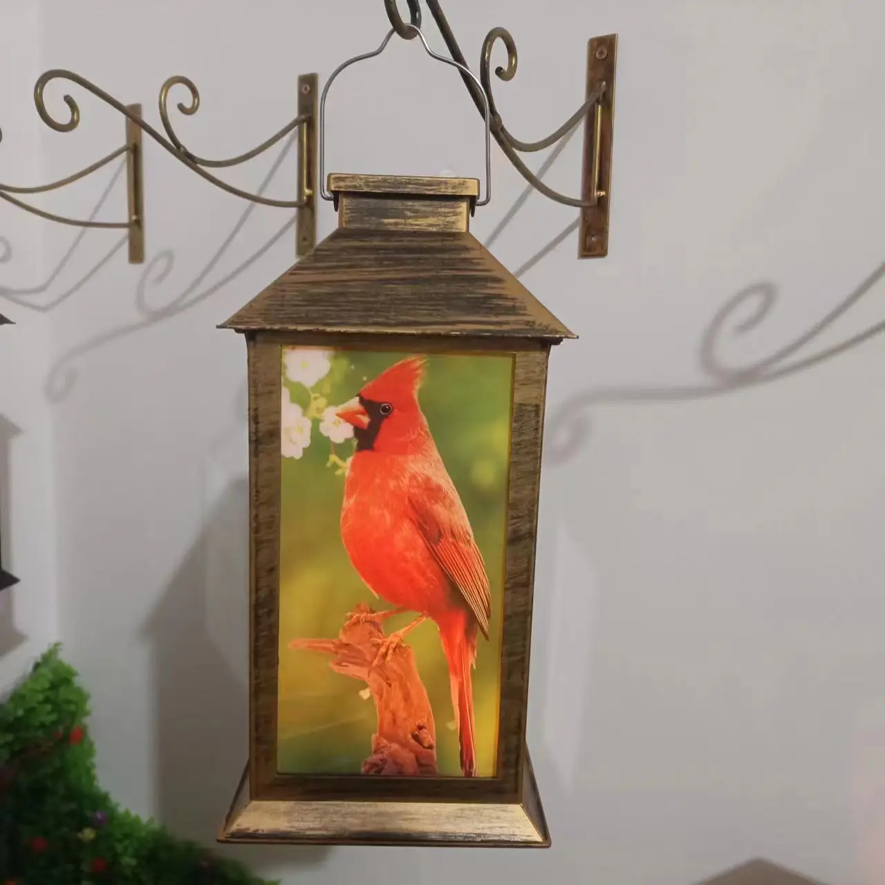 Solar Wind Lamp Candle Palace Lantern Retro Atmosphere — feature 9