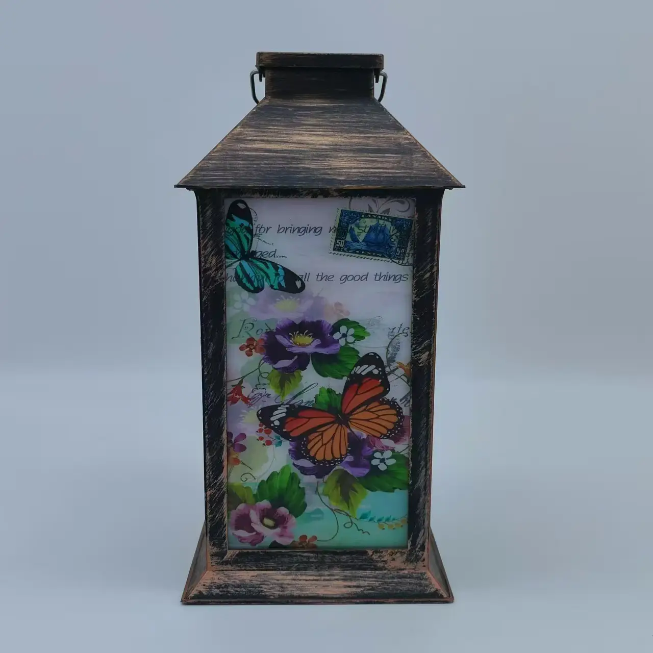 Solar Wind Lamp Candle Palace Lantern Retro Atmosphere - Image 4