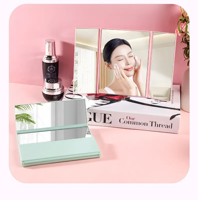 Foldable Makeup Mirror Portable Touch-Up Gift — feature 20