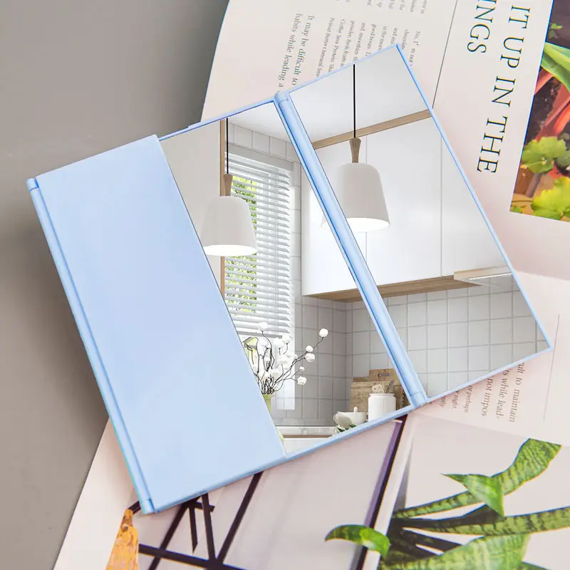 Foldable Makeup Mirror Portable Touch-Up Gift - Image 4