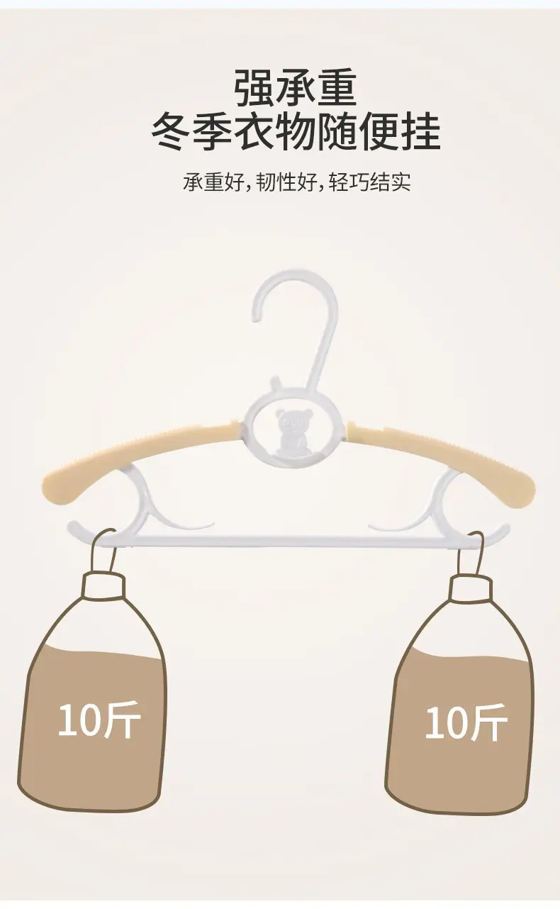 Meria Baby Bear Telescopic Hanger 18 Pack — feature 9