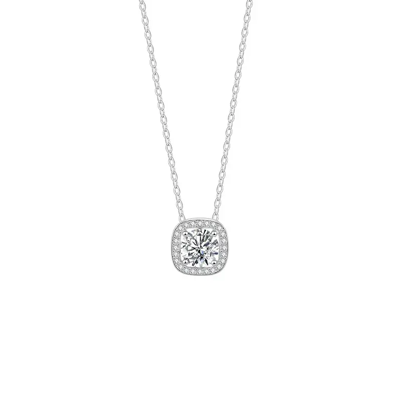 Cubic Sugar Shape Zircon Necklace for Women - Image 6