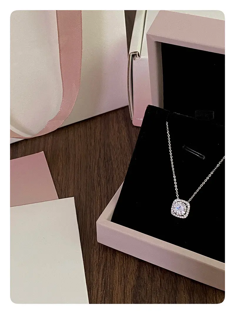 Cubic Sugar Shape Zircon Necklace for Women — feature 20