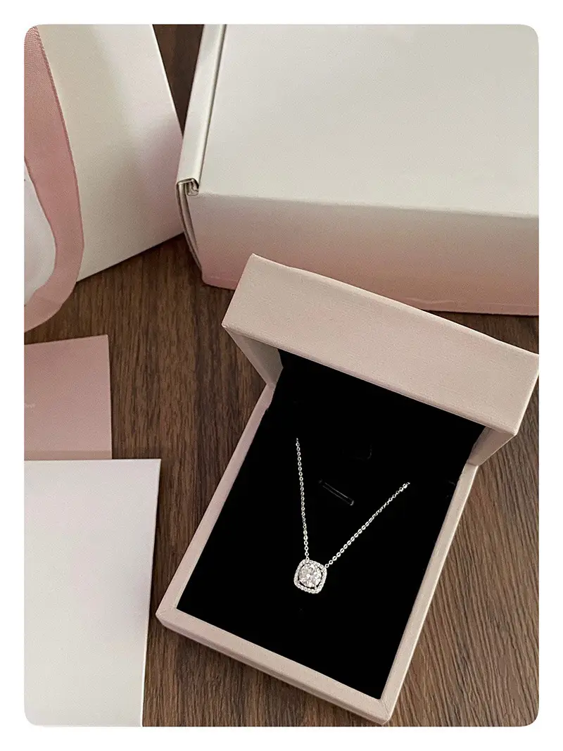 Cubic Sugar Shape Zircon Necklace for Women — feature 21