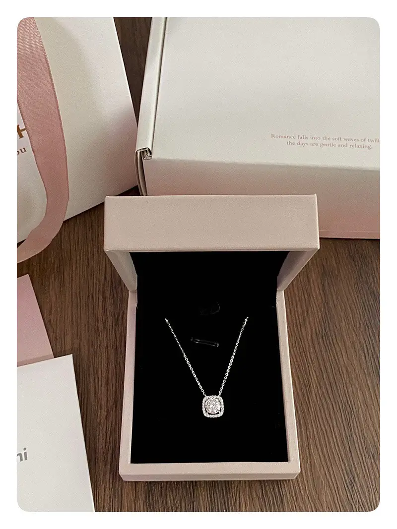 Cubic Sugar Shape Zircon Necklace for Women — feature 24