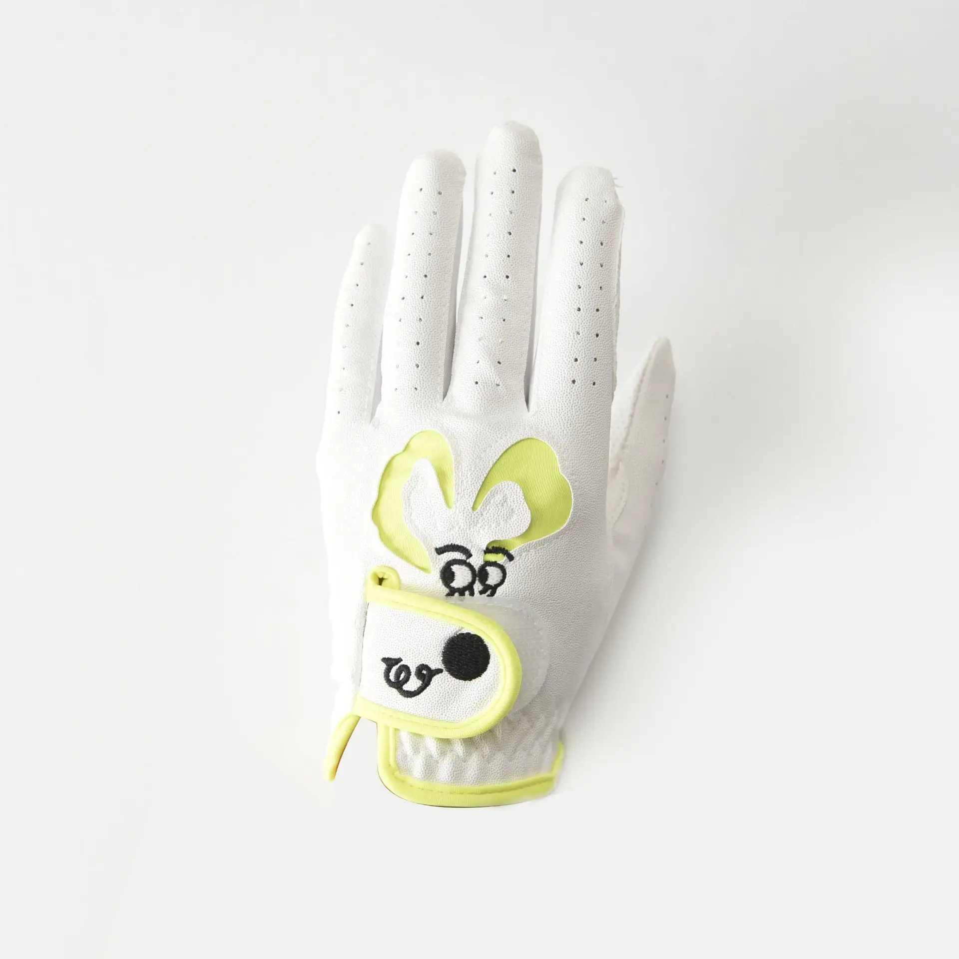 Children's Golf Gloves White Blue Cartoon Non-Slip - Image 3