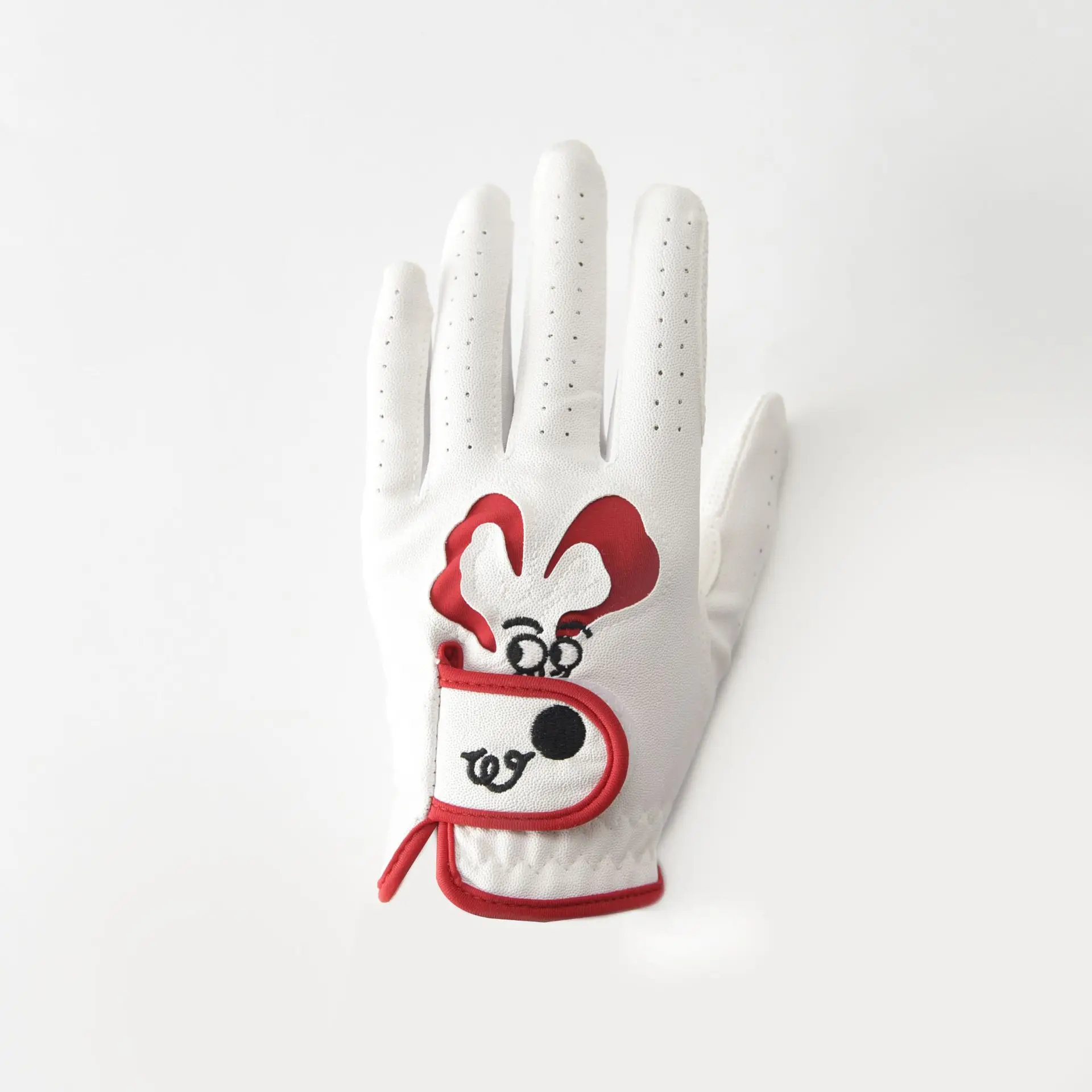 Children's Golf Gloves White Blue Cartoon Non-Slip - Image 4