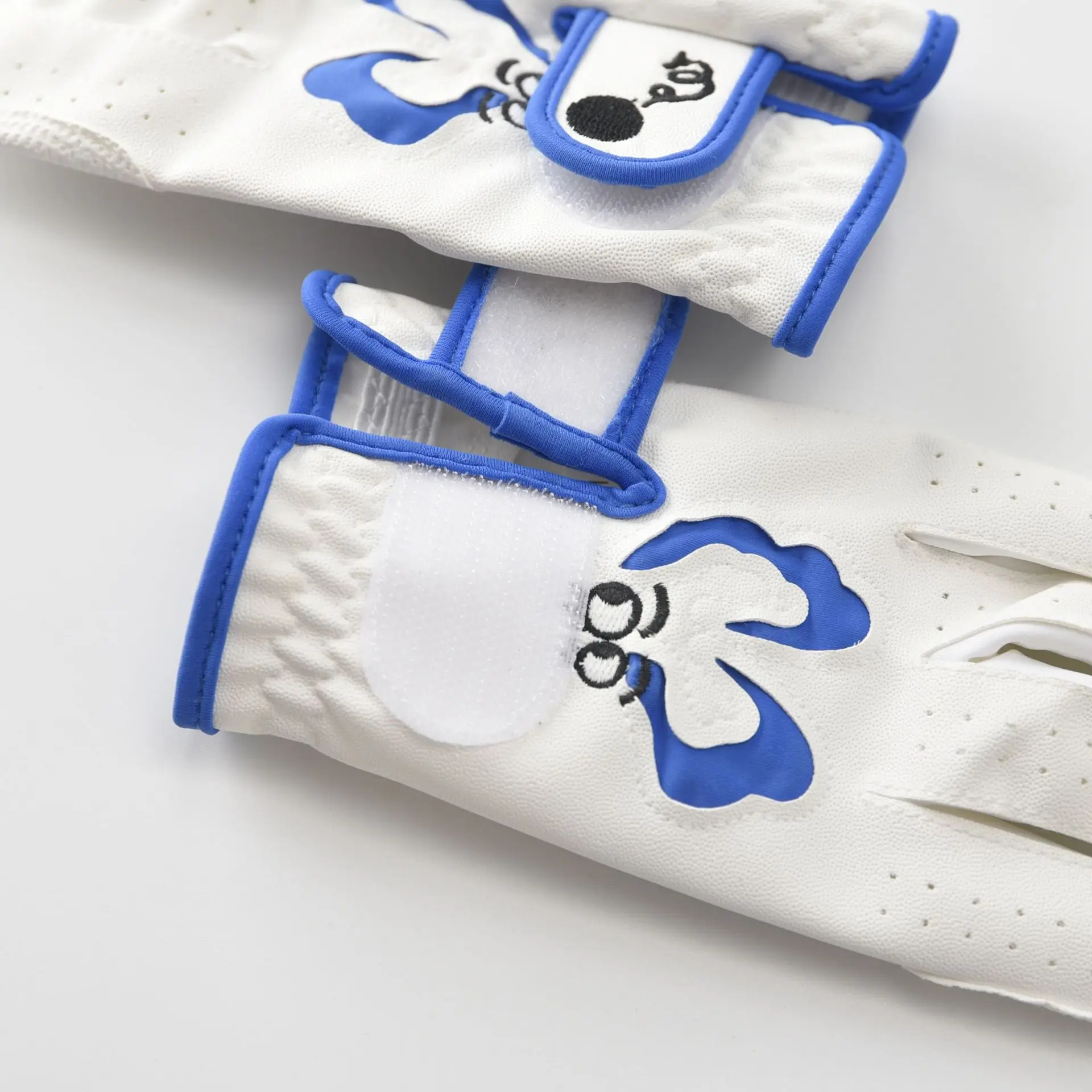 Children's Golf Gloves White Blue Cartoon Non-Slip — feature 10