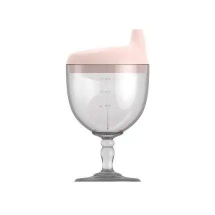 Baby Plastic Milk Cup with Leak Proof Design
