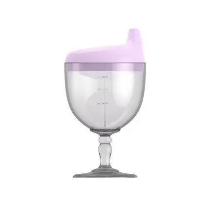 Baby Plastic Milk Cup with Leak Proof Design