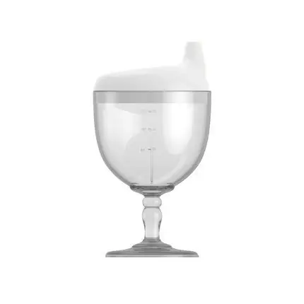 Baby Plastic Milk Cup with Leak Proof Design