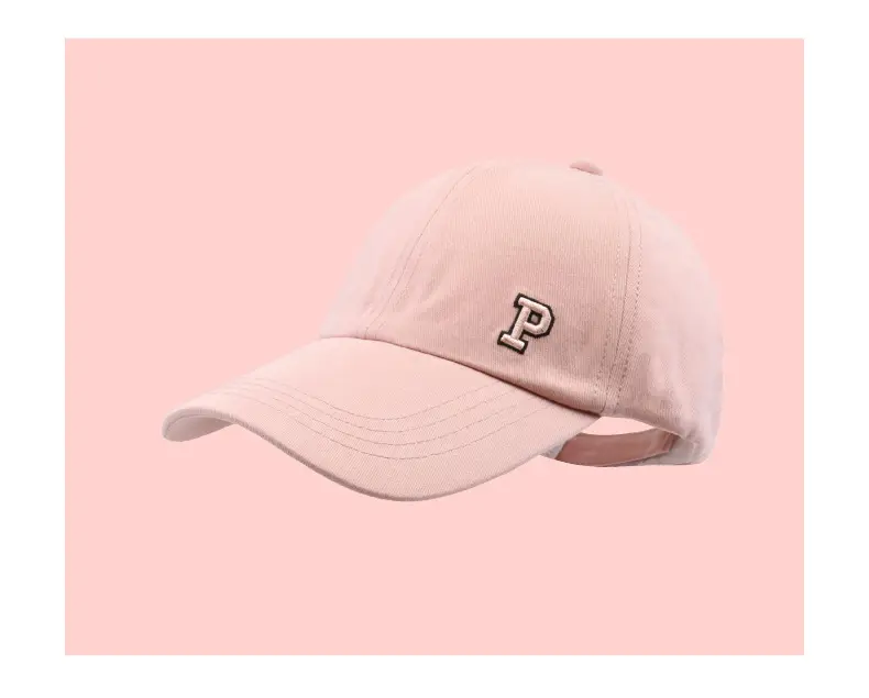 Korean Pink Sunshade Baseball Cap for Girls — feature 11