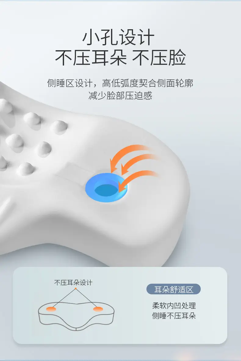 Cervical Vertebra Pillow for Sleep & Spine Support — feature 10