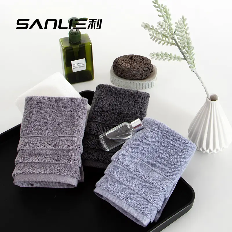 Sanli New Square Black Absorbent Towel - Image 6