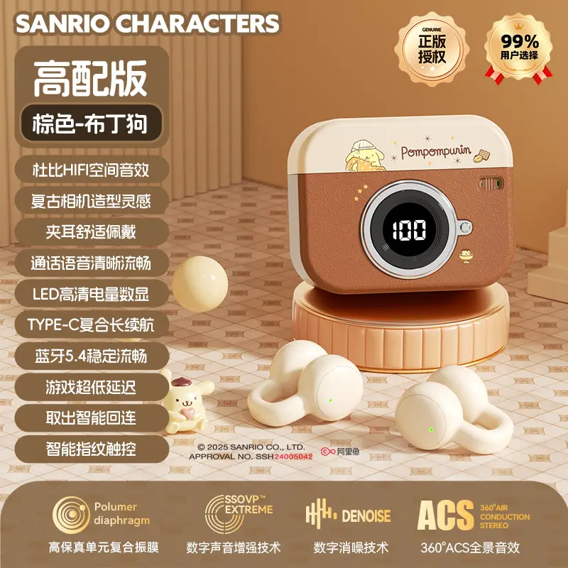 Sanrio Q87 Wireless Bluetooth Headset with Super Long Battery - Image 2