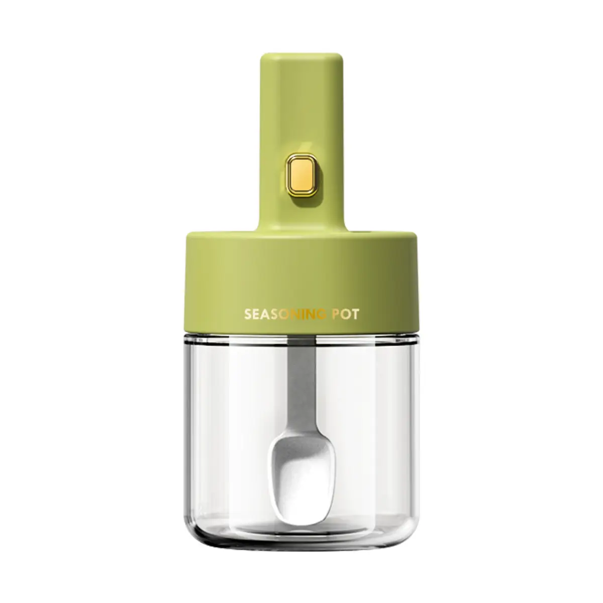 Telescopic Glass Salt Jar with Spoon & ABS Handle - Image 15