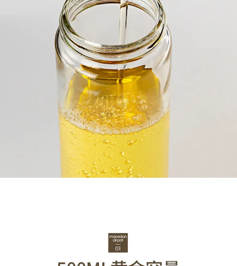 Glass Oil Bottle Press Open Multi-Purpose Kitchen — feature 10