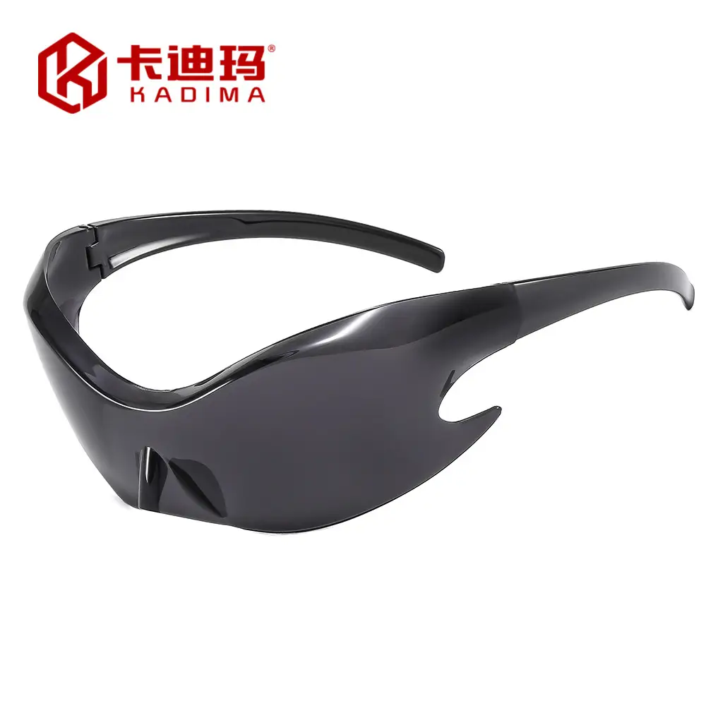 Futuristic Sunglasses Black C1 for Riders - Image 11