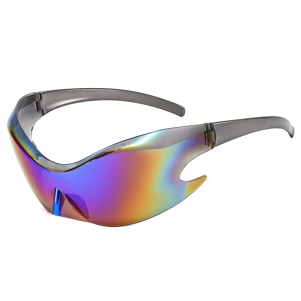 Futuristic Sunglasses Black C1 for Riders - Image 13