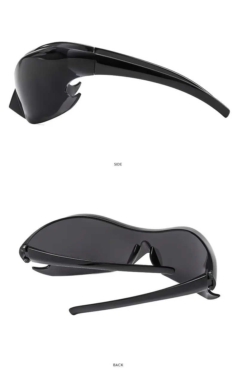 Futuristic Sunglasses Black C1 for Riders — feature 11
