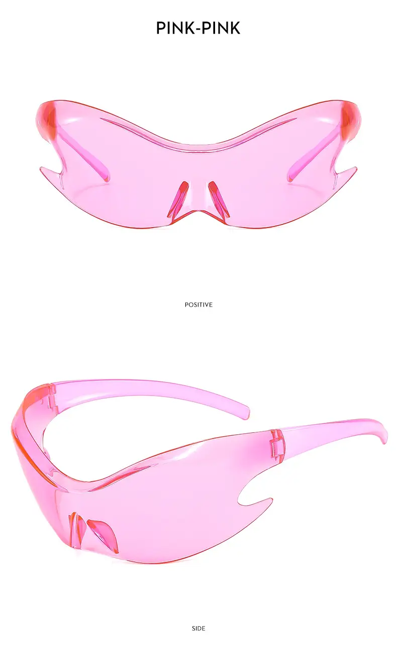 Futuristic Sunglasses Black C1 for Riders — feature 13
