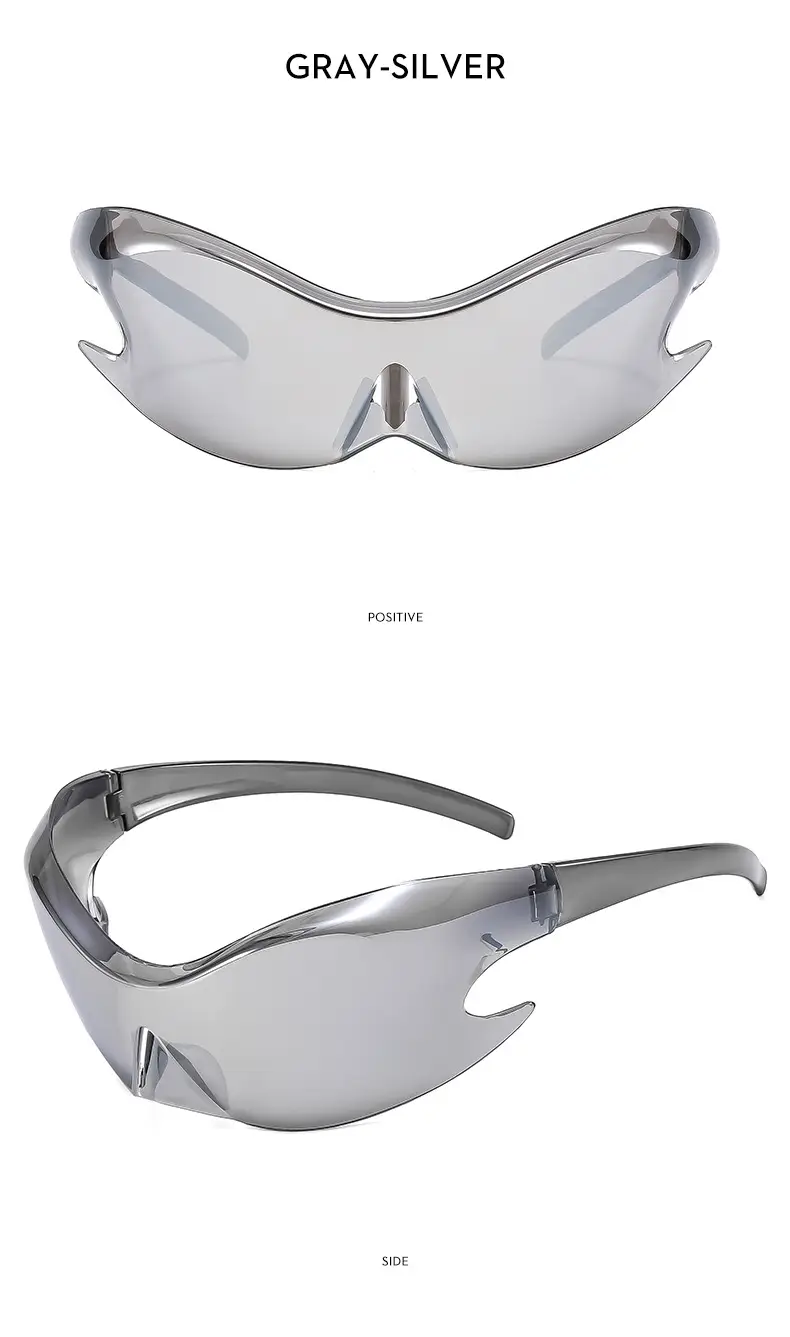 Futuristic Sunglasses Black C1 for Riders — feature 14