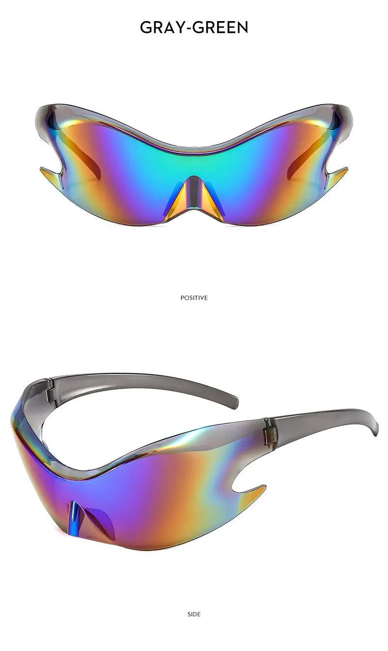 Futuristic Sunglasses Black C1 for Riders — feature 16