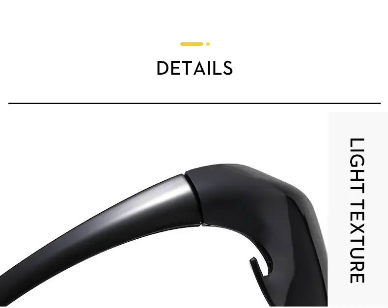 Futuristic Sunglasses Black C1 for Riders — feature 19