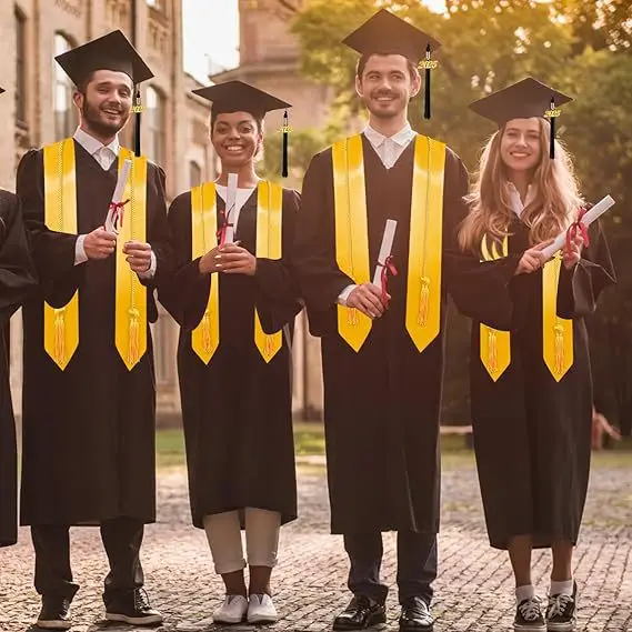 Black Bachelor's Uniform Graduation Suit with Tassel Honor Rope — feature 13