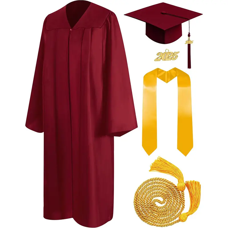 Black Bachelor's Uniform Graduation Suit with Tassel Honor Rope — feature 16